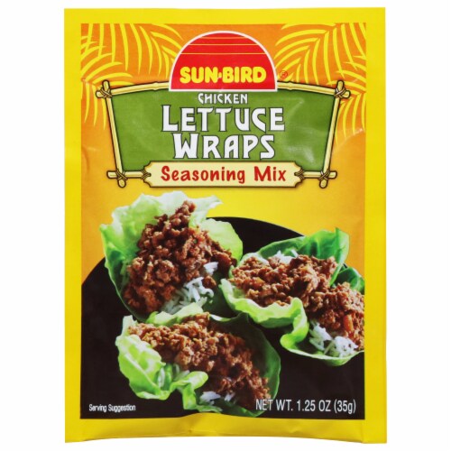 Sunbird® Chicken Lettuce Wrap Seasoning Mix Perspective: front