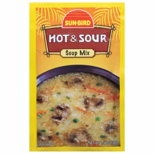 Sun-Bird® Hot & Sour Soup Mix Perspective: front
