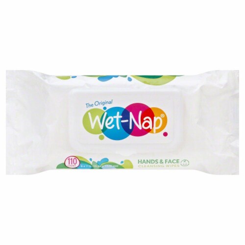Wet Nap Hands & Face Cleansing Wipes Perspective: front