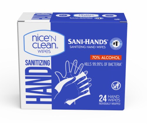Nice 'N Clean Hand Wipes Perspective: front