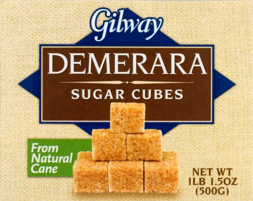 Gilway Demerara Sugar Cubes Perspective: front