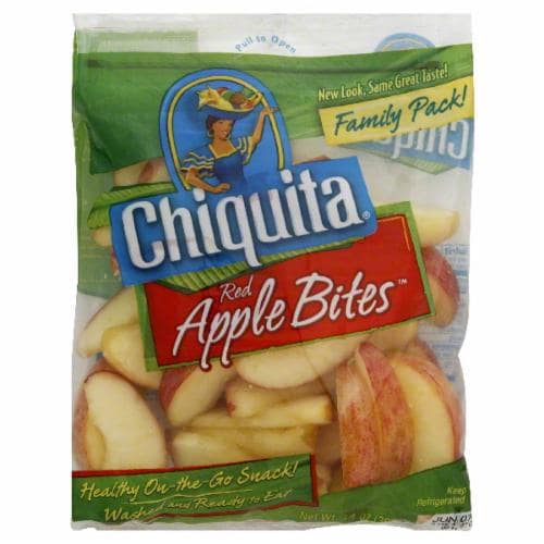 Chiquita Red Apple Bites Family Pack Perspective: front