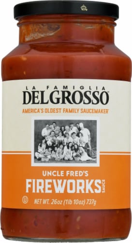 La Famiglia DelGrosso™ Uncle Fred's Fireworks Pasta Sauce Perspective: front