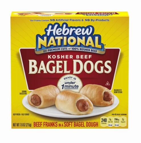 QFC - Hebrew National Kosher Beef Bagel Dogs, 7.6 oz