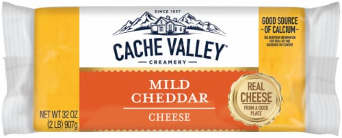 Cache Valley® Mild Cheddar Cheese Perspective: front