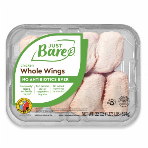 Just Bare Fresh Chicken Wings, 22 oz - Fry's Food Stores