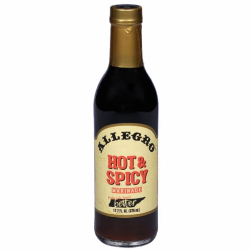 Allegro® Hot & Spicy Marinade Perspective: front
