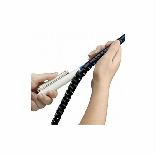 Panduit Split Harness Wrap,1.5 ,50 ft.,Natural PW150F-L Perspective: front