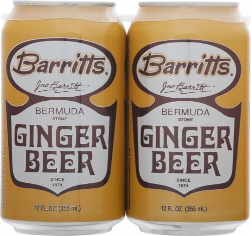 Barritts Ginger Beer 4 pack/12 oz glass bottles - Beverages2u