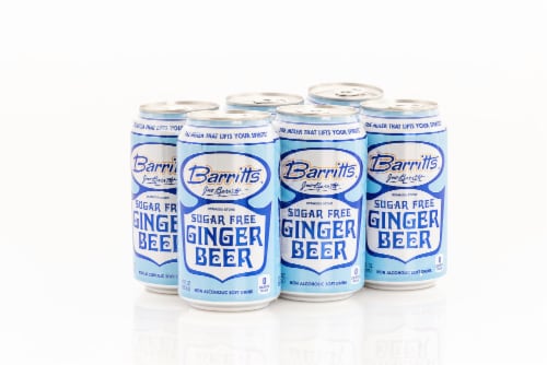 Barritts Diet Ginger Beer Perspective: front