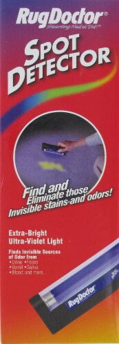 Rug Doctor® Spot Detector Extra-Bright Ultra-Violet Light Perspective: front