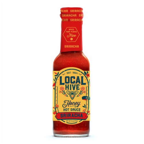 Local Hive Sriracha Hot Honey Sauce Perspective: front