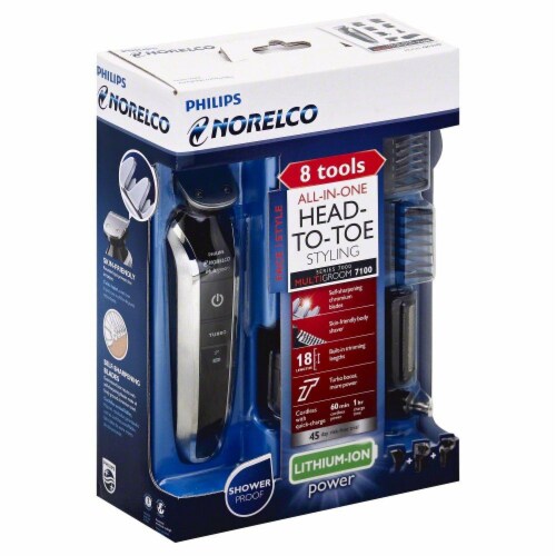 Philips Norelco Multigroom 7100 Grooming Kit 8in1, 1 ct Kroger
