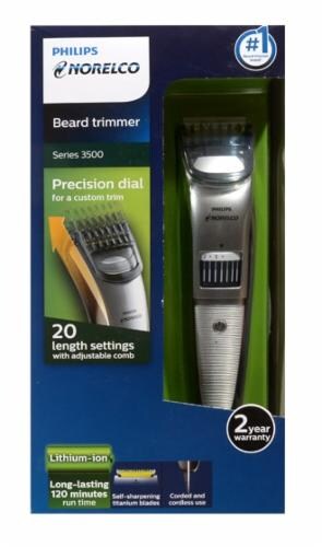 Philips Norelco Beard Trimmer Series 3500 Perspective: front