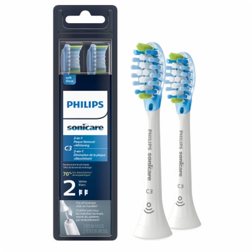 Philips Sonicare Premium Clean Replacement Brush Heads Perspective: front