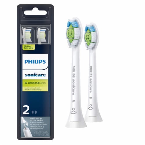 Philips Sonicare White DiamondClean Replacement Toothbrush Heads Perspective: front
