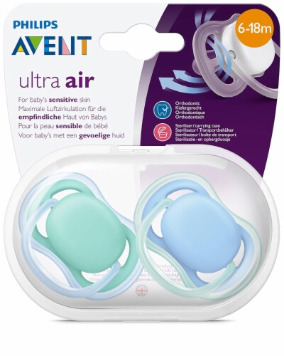 Philips Avent Ultra Air Pacifiers Perspective: front