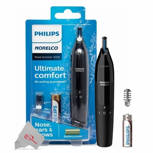 Philips Norelco Ultimate Comfort Nose Trimmer 1000 Battery Powered Nt1605/60, - Fry's Stores