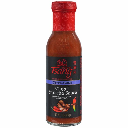 House of Tsang Ginger Sriracha Dipping Sauce Perspective: front
