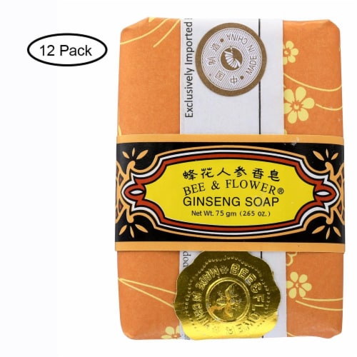 Bee & Flower® Ginseng Soap Perspective: front