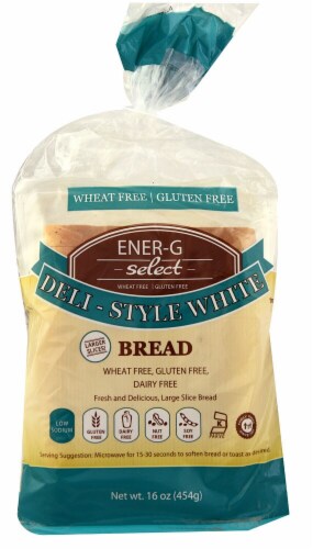 Ener-G Select Gluten-Free Deli Style White Bread Perspective: front