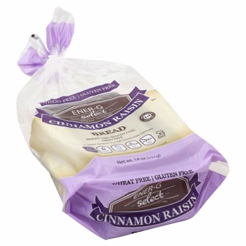 Ener-G Gluten Free Cinnamon Raisin™ Bread Perspective: front