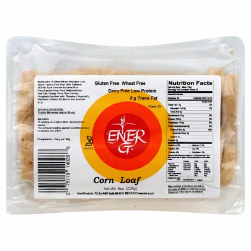 Ener-G Foods Corn Loaf Perspective: front