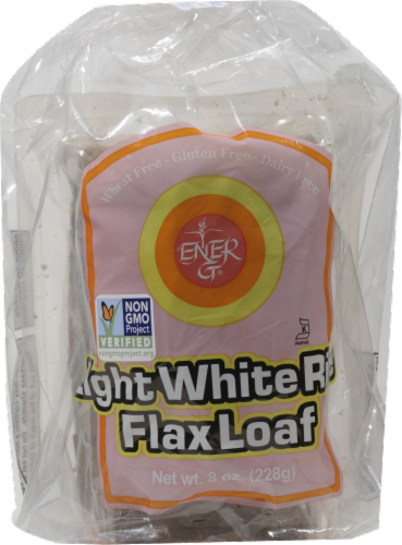 Ener-G Foods Light White Rice Flax Loaf Perspective: front