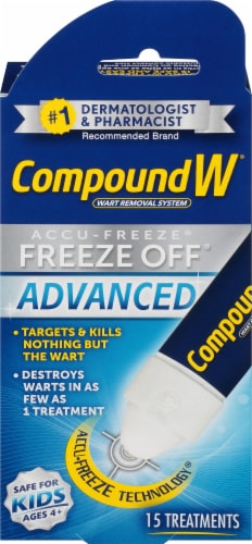 Compound W Freeze Off Advanced, 15 ct - Fry's Food Stores