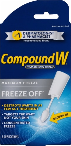 Compound W® Freeze Off® Maximum Freeze Wart Removal System Perspective: front