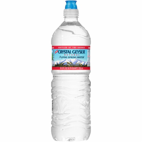 Crystal Geyser Alpine Spring Water Perspective: front