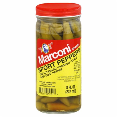 Marconi Hot Sport Peppers Perspective: front