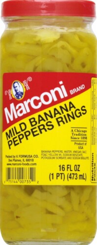 Marconi Mld Banana Pepper Rings Perspective: front