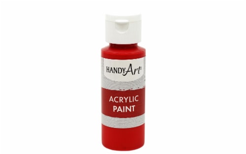 Handy Art® Student Acrylic Paint - Brite Red Perspective: front