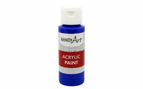 Handy Art Acrylic Paint 2oz Student Ultramarine Perspective: front