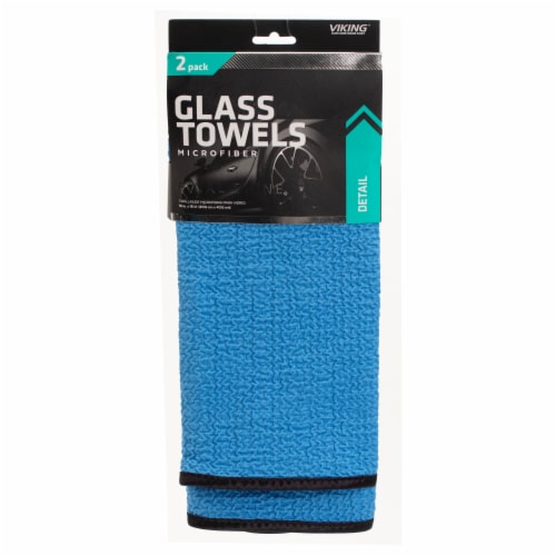 Viking® Microfiber Glass Towels Perspective: front