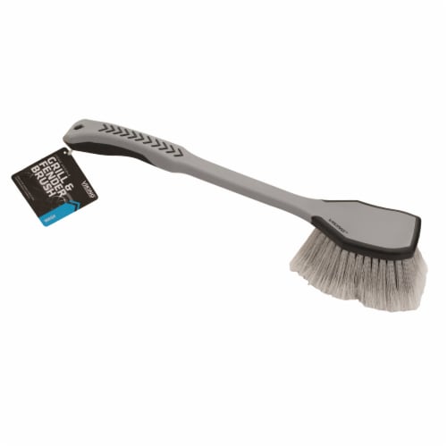 Viking® Long Handle Grill & Fender Brush Perspective: front