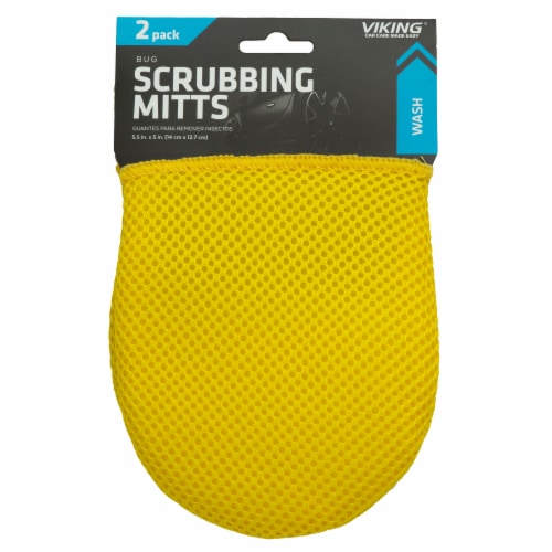 Viking® Bug Scrubbing Mitt Multipack Perspective: front