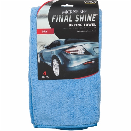 Viking Final Shine 24 In. x 24 In. Drying Cloth 988400 Perspective: front