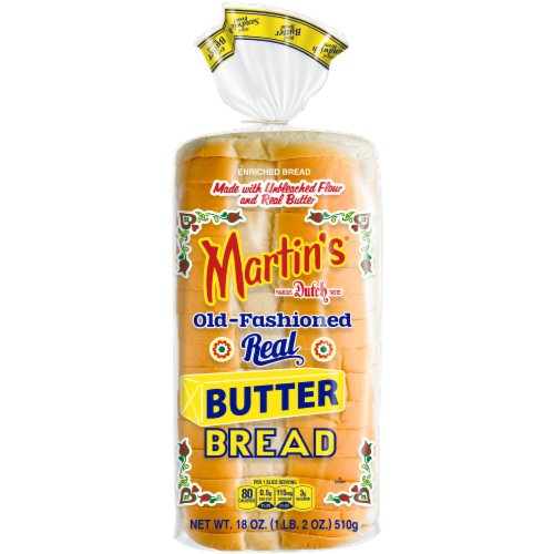 Martin's Old-Fashioned Real Butter Bread Perspective: front