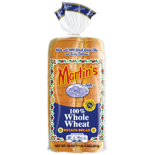 Martin's® 100% Whole Wheat Potato Bread Perspective: front