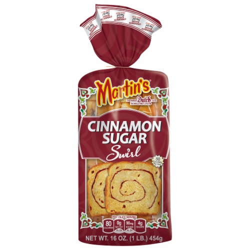 Martin's Cinnamon Sugar Swirl Potato Bread Perspective: front