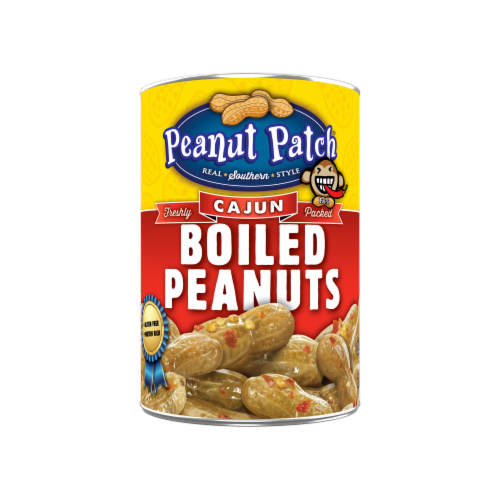 Peanut Patch Cajun Boiled Peanuts Perspective: front