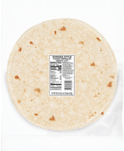 Kroger Sonora Style Burrito 12" Perspective: front