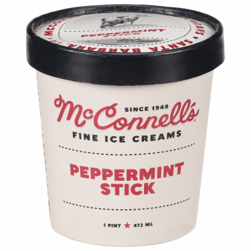 McConnell's Peppermint Stick Ice Cream Perspective: front
