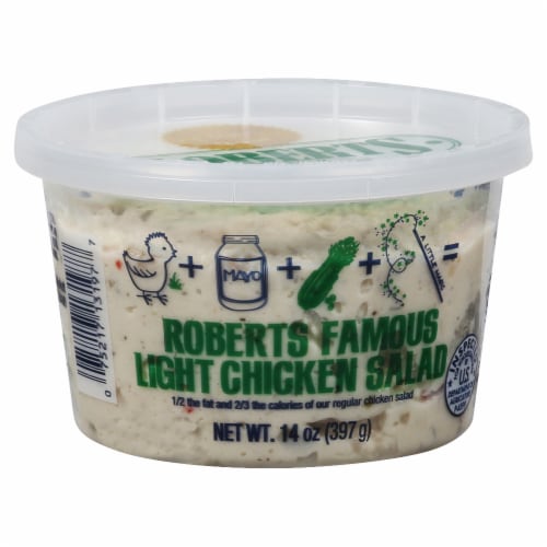 Roberts Light Chicken Salad Perspective: front