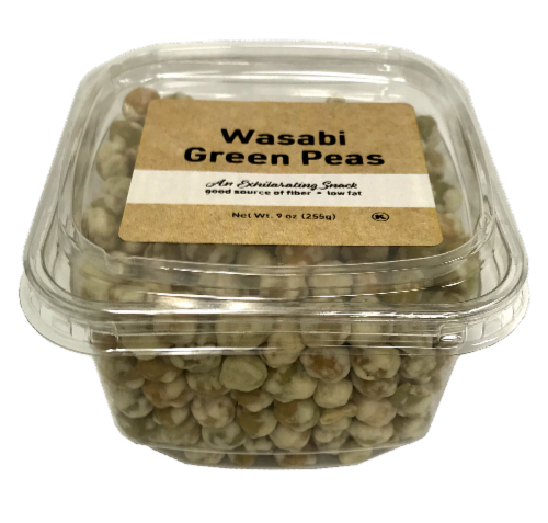 Woodstock Farms Wasabi Green Peas Perspective: front