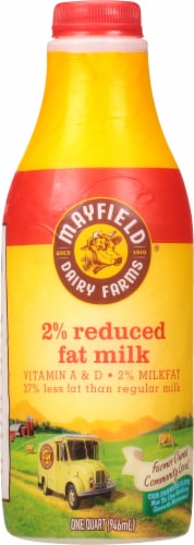 Mayfield 2% Reduced Fat Milk Perspective: front
