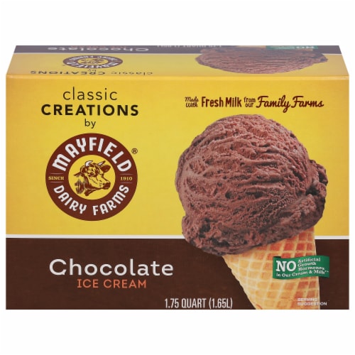 Mayfield Dairy Farms® Classic Creations Chocolate Ice Cream Tub Perspective: front