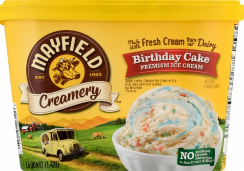 Mayfield Creamery® Birthday Cake Ice Cream Tub